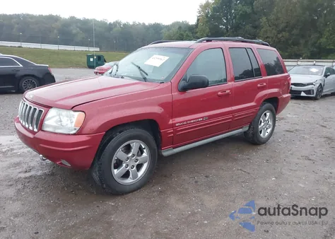 2003 Jeep Grand Cherokee Overland z USA, uszkodzony, nr VIN 1J8GW68J63C574630